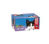 Mixed Selection In Jelly Wet Cat Food 80 X 85g - Original - No Colourants - 100% Complete And Balanced - Vitamins A & E - Source Of Omega-6 Fatty Acids