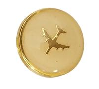 Mixed Sewing Buttons Easy Install Uniform Durability Uniform Suitable for Airline and Airport Academies Students Jackets and Pants