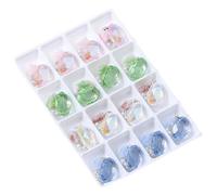Mixed Shape Nails Charm 3D Nails Rhinestones Sparkling Bows Nails Charm Crystal Nails Art Decorations Nails Supplies