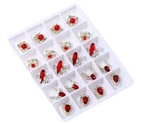 Mixed Shape Nails Charm 3D Nails Rhinestones Sparkling Bows Nails Charm Crystal Nails Art Decorations Nails Supplies