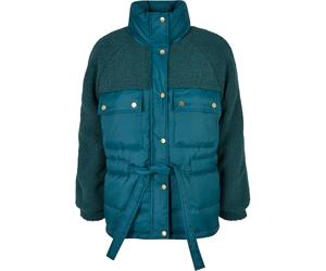 Mixed sherpa jacket for women Urban Classics Bleu S