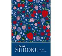 Mixed Sudoku: Pretty Travel Size Vintage Strawberry Fields Sudoku Puzzle Large Print