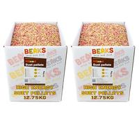 MIXED suet feed pellets for feeding all wild garden birds insect, mealworm & berry 25kg