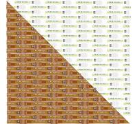 Mixed Sugar Sticks - Individually Wrapped White & Demerara (Pure Cane, Premium, Ethically Sourced) | Catering, Restaurants, Offices & Hotels Portion Control (Pack of 500)