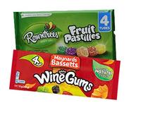 Mixed Sweets 4 Tubes x 2 (Fruit Pastilles & Wine Gums)