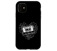Mixed Tape Emotions Music Lover Nostalgia Quote Case for iPhone 11