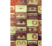 Mixed Tape Notebook: 90s Throwback Journal with a Retro Nostalgic Cassette / Mix Tape Music Cover Reminiscent of 1990s Audio Cassettes