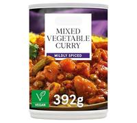 Mixed Vegetable Curry Mildly Spiced, Vegan, 392g, Mixed vegetables in a mild curry sauce.MILDLY SPICED A range of delicious vegetables cooked in a mild curry sauce