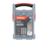 Mixed Washers Grab Pack - Zinc (Size 1000pcs - 1000 Pieces) Timco Clear One Size