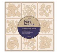 Mixed Wooden Shapes - Wedding