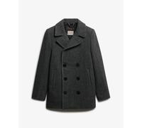 Mixed wool coat Superdry Caban Gris 2XL