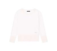 Mixed yarn Jumper - female - Armani Exchange - Round-neck Knitwear - Beige - L - Knitwear L