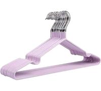 MIXEL 10 Pieces Heavy Duty Wire Hangers, Durable and Sturdy for Coats, Suits, Dresses, Shirts, Ideal for Wardrobes, Closets, Laundry Rooms, Space-Saving Design, 40cm