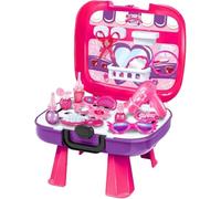 MIXEL 2 in 1 Beauty Vanity Case, Adorable Accessories, Vibrant Colour, Portable and Lightweight, Promote Creativity and Imagination, Pretend Play Set, Ideal Birthday Gift