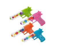 MIXEL 2x Light And Sound Electric Toy G-U-N, Hand-Eye Coordination, Lightweight And Durable Design, Imaginative Role-Playing, Perfect For Indoor Or Outdoor Fun, Random Colour