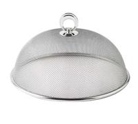 MIXEL 30cm Mesh Stainless Steel Dome Food Cover Protector, Stability and Reliability, Long-Term Functionality, Sleek, Modern Appearance, Ideal for BBQS, Picnics, Parties, and Everyday Use