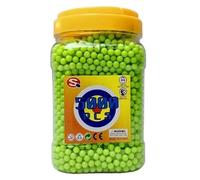 MIXEL 5000, 6mm, 0.12 Precision BB Pellets, Airsoft Gaming, Smooth Finish And Uniform Size, Indoor Shooting Ranges, Outdoor Battles, And Backyard Target Practice, (Green)