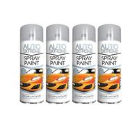 MIXEL All Purpose Clear Lacquer Spray Paint, Smooth Finish, Resists Chipping, Peeling, And Fading, Long Lasting, Easy-To-Use Spray Mechanism, 250ML, (4PCS)