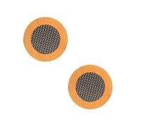 MIXEL Bamboo Heat pad, Round Shaped Design, Durable and Heat Resistance, Compact and Lightweight, Hot Pot Holders, Hot Trivet Stand Mat (Pack of 2)