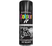 MIXEL Black Gloss Spray Paint Can, Quick Drying, Aerosol Paint, Sleek And Glossy, Interior And Exterior, Durable and Weather-Resistant, 250ml, (Pack of 1)