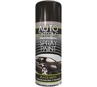 MIXEL Black Matt Spray Paint, Quick-Drying Formula, Easy to Apply, Ideal for DIY Projects, Home Decor, Furniture, Metal, Plastic, Indoor and Outdoor Use, 400ml, (1 Pcs)