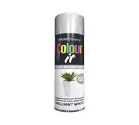 MIXEL Brilliant White Gloss Spray Paint, Quick-Drying Formula, Long-Lasting Protection, DIY Projects, Ideal For Wood, Metal, Plastic, Interior And Exterior Use, 250ml, (1 Pcs)