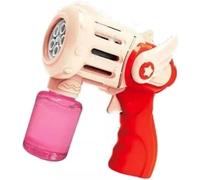 MIXEL Bubble G-u-n Toy, Automatic Bubble Maker, Perfect For Sparking Joy And Creativity, Rounded Edge Plastic Toy, Colourful LED Light, Easy To Use, Fun for Kids, (Red)