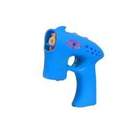 MIXEL Bubble Gun Toy, Outdoor Toy, LED Light and Music, Bubble Bottle Inside, Safe and Durable, Ergonomic Design,Colorful and Exciting, (Blue)