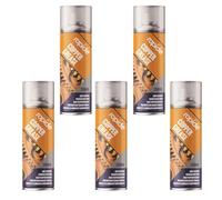MIXEL Copper Grease Spray, Fast-Drying Formula, DIY Projects, Ensures Long-Lasting Protection On Metal Parts, Bearings, Bolts, Ideal For Automotive, Industrial, Domestic Use, 250ml, (6 Pcs)