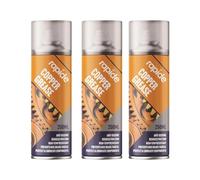MIXEL Copper Grease Spray, Fast-Drying Formula, DIY Projects, Ensures Long-Lasting Protection On Metal Parts, Bearings, Bolts, Ideal For Automotive, Industrial, Domestic Use, 250ml, (3 Pcs)