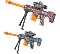 MIXEL Electric Splatter Gel Blaster G-u-n Toy, Outdoor Toy Gun for Boys, Battery Operated, High-Speed Shooting Toy, Best Gift Idea, Durable & Safe, Assorted Colour