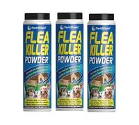 MIXEL Flea Killer Powder, Quick Extermination And Long-Lasting Protection, Dehydrating And Eliminating Pests, Versatile Powder, Both Indoor And Outdoor Spaces, (3 Pcs)