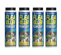 MIXEL Flea Killer Powder, Quick Extermination And Long-Lasting Protection, Dehydrating And Eliminating Pests, Versatile Powder, Both Indoor And Outdoor Spaces, (4 Pcs)