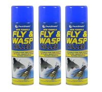 MIXEL Fly & Wasp Flying Insect Killer Spray, Long-Lasting Solution, Convenient Spray Mechanism, Easy-To-Use Aerosol Nozzle, Both Indoor And Outdoor Use, (3 Pcs)