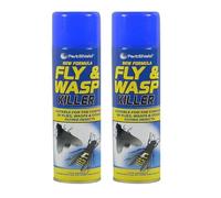 MIXEL Fly & Wasp Flying Insect Killer Spray, Long-Lasting Solution, Convenient Spray Mechanism, Easy-To-Use Aerosol Nozzle, Both Indoor And Outdoor Use, (2 Pcs)