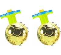 MIXEL Football Spinning Top Toy, LED Light-Up Ball, Interactive Play, Indoor & Outdoor Play, Hand Spinner Toy, Rotational Motion, Portable and Lightweight (2 PCS)