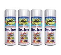 MIXEL Fridge Freezer De-Icer, Fast-Acting Spray, Multipurpose, Convenient And Reliable, Quick Ice Remover Fridge Cleaner, 200ML, (4)