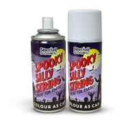 MIXEL Halloween Silly String Spray, Trick-or-Treating, Festive Celebrations, Ages, Easy to Use, Mess-Free Fun, Indoor Or Outdoor Events, Random Colour, 200ml, (6 Pcs)