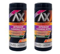 MIXEL Interior Cleaning Wipes High Gloss, Fast-Acting, Hygienic, Streak-Free, Long-Lasting Shine, Effortlessly Removing Dust, Dirt, Fingerprints, Easy-To-Use Wipes, Non-Sticky, (2 Pcs)