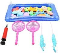 MIXEL Magnet Fishing Toy, Blend of Fun, Learning, & Imaginative Play, Catch, Sort, & Count Fish, Lightweight and Portable Design, Combines Creativity, Skill-Building, And Laughter,