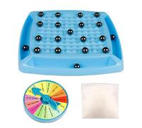 MIXEL Magnetic Chess Game Set, Problem-Solving, Compact, Lightweight Design, Indoor Or Outdoor Play, Long-Lasting Use, Hand-Eye Coordination, Enhances Fine Motor Skills, Promotes Teamwork