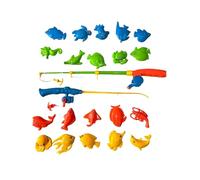 MIXEL Magnetic Fishing Toys Game Set for Kids, Lightweight, Water-Resistant Design, Perfect for Parks or Gardens, Durable Construction