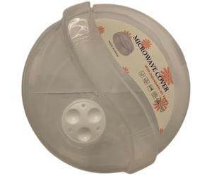 MIXEL Microwave Food Plate Dish Cover, Microwave Splatter Guard Lid with Steam Vents, Transparent, Dish Cover, Kitchen Cooking (6PCS)