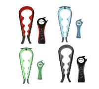 MIXEL Multi-Function Jar and Bottle Opener, Ergonomic Non-Slip Grip, Perfect for Effortless Opening, Bottles, Cans, Compact, Lightweight Design, Everyday Kitchen Use, Random Colour