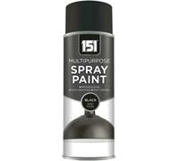 MIXEL Multi-Purpose Black Satin Spray, Quick Drying, Easy To Apply, Long-Lasting Protection, Perfect For Home, Office, Crafting, Diy Projects, Indoor And Outdoor Use, 400ml, (1 Pcs)