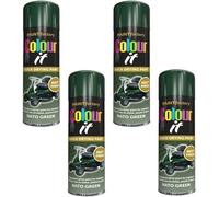 MIXEL Nato Green Spray, Quick-Drying Formula, Durable, Long-Lasting Protection, Easy-To-Apply, Perfect for DIY Projects, Metal, Wood, Plastic, Stone, Interior & Exterior use, 400ml (4 Pcs)