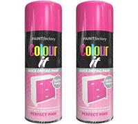MIXEL Perfect Pink Gloss Spray Paint, Quick Drying Formula, Long-Lasting, Easy-to-Apply, Ideal for Craft Projects, Home Décor, Furniture, Automotive, Interior and Exterior Use, 250ml, (2 Pcs)