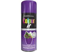 MIXEL Purple Gloss Spray Paint, Quick-Drying Formula, Easy To Apply, Ideal For DIY Projects, Crafting, Home Décor, Perfect For Wood, Metal, Plastic, Ceramics, 250ml, (1 Pcs)