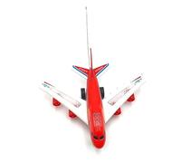 MIXEL RC Airplane Toy, High-Speed Action, Vibrant Colour, Eye Catching Colour, LED Light And Music, Portable And Lightweight, Promote Creativity And Imagination, (Red)