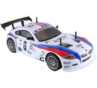 MIXEL RC Car Xtreme Racing Car, Scale 1:10, 2.4g Transmitter Remote Control, Durable Construction, Dynamic and Lightweight, Endless fun for Kids, (J601-1) (White)